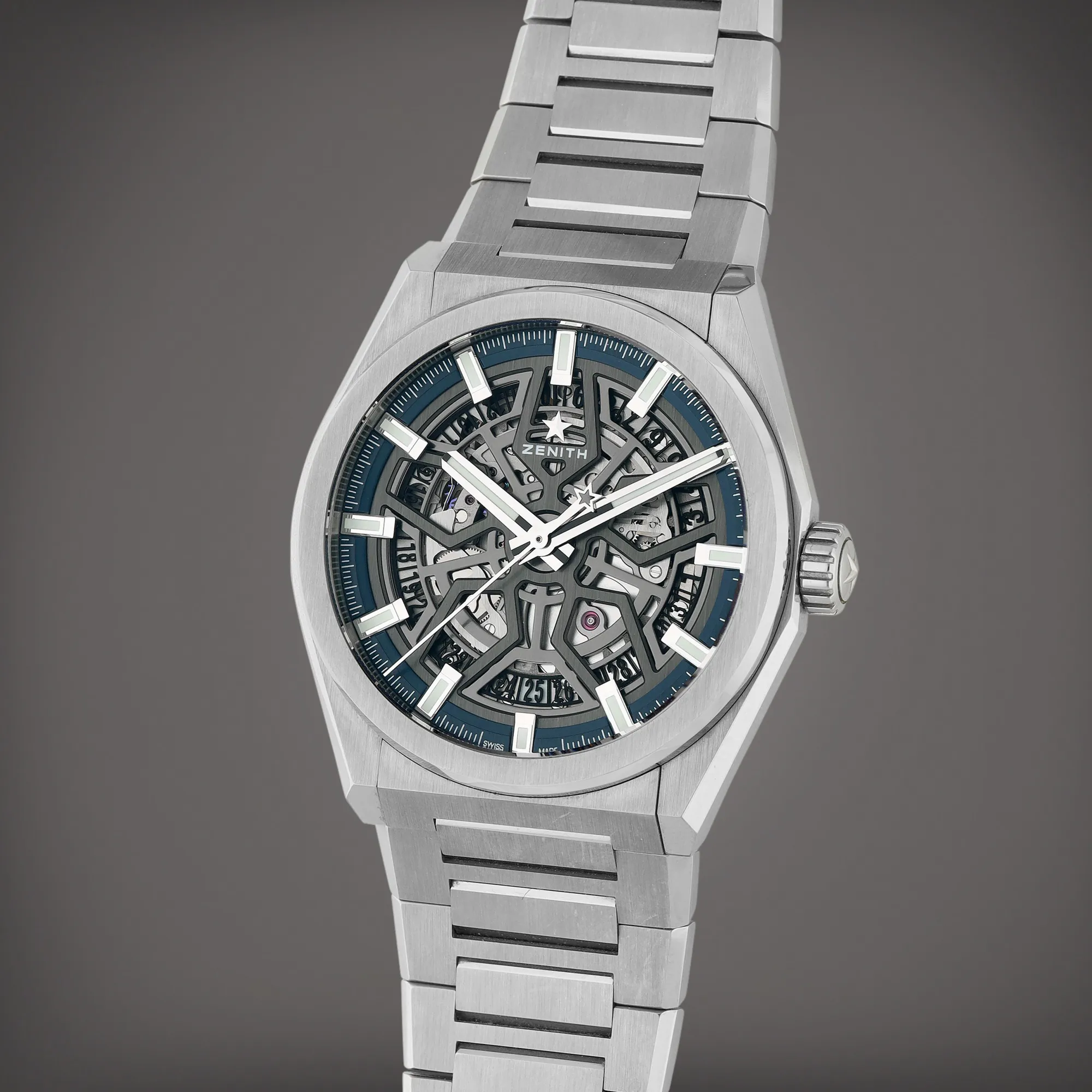 Zenith Defy 95.9000.670 41mm Titanium Semi-skeletonized 1