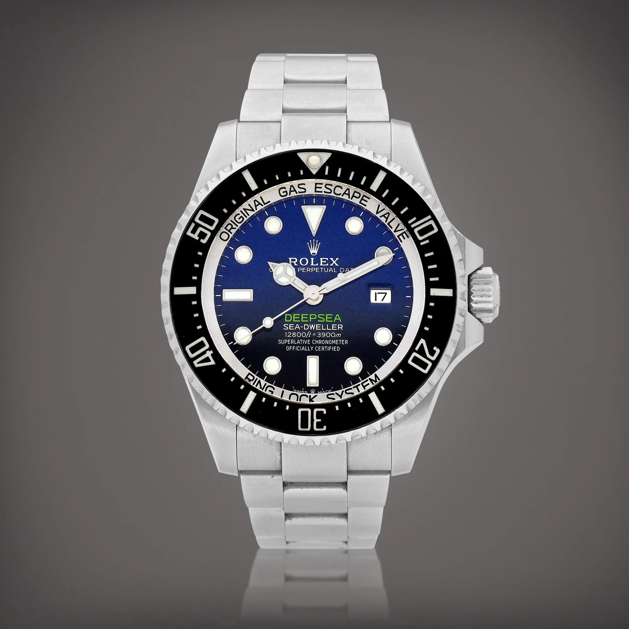 Rolex Sea-Dweller Deepsea 126660 44mm Stainless steel Blue