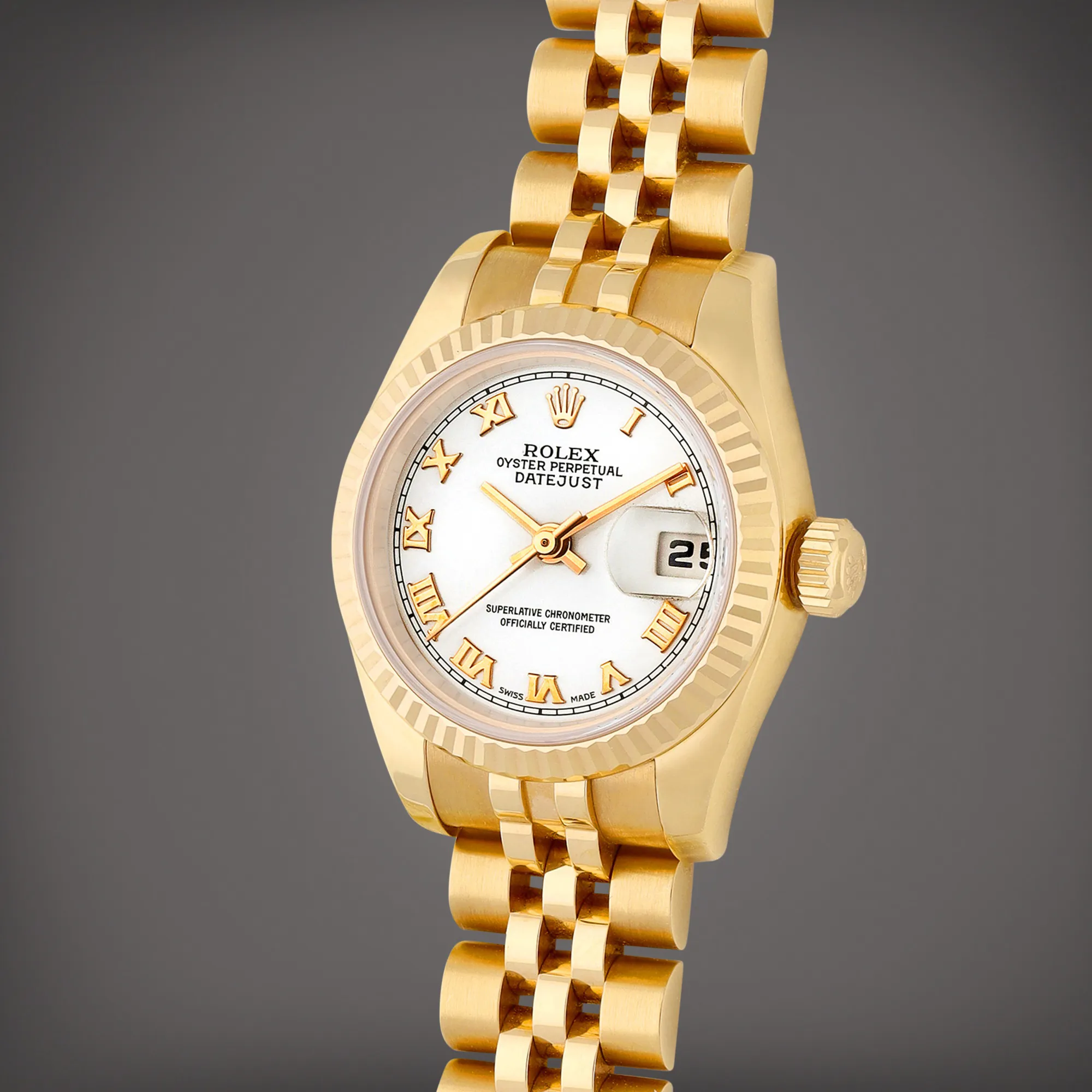 Rolex Lady-Datejust 179175 26mm Rose gold White 1