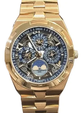 Vacheron Constantin Overseas 4300V/120R-B642 41.5mm Rose gold Skeleton