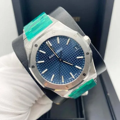 Audemars Piguet Royal Oak 15500ST.OO.1220ST.01 41mm Stainless steel Blue