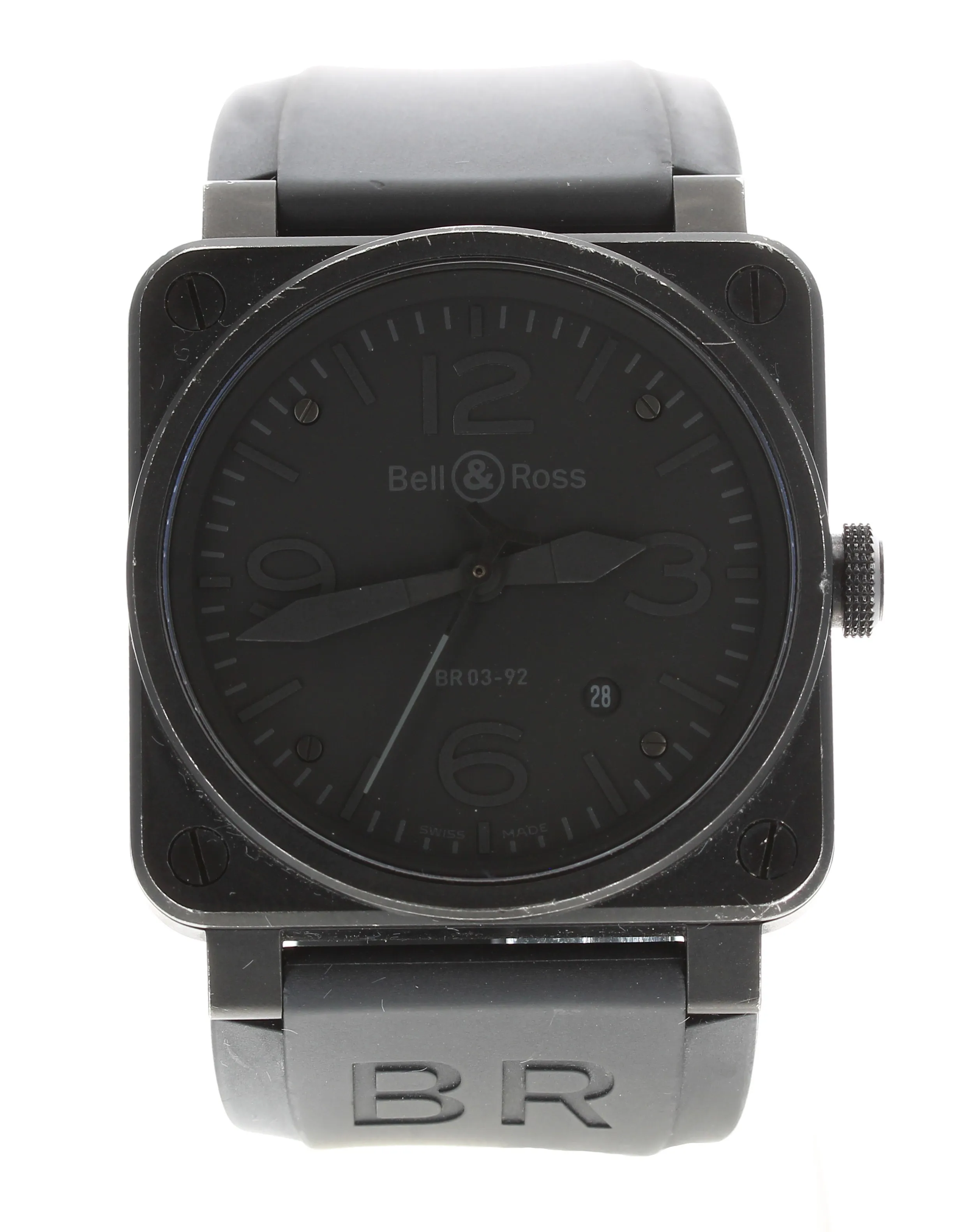 Bell & Ross BR 03 BR 03-92 42mm Stainless steel Black