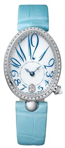 Breguet Reine de Naples 8918BB/28/964/D00D 36.5mm White gold White