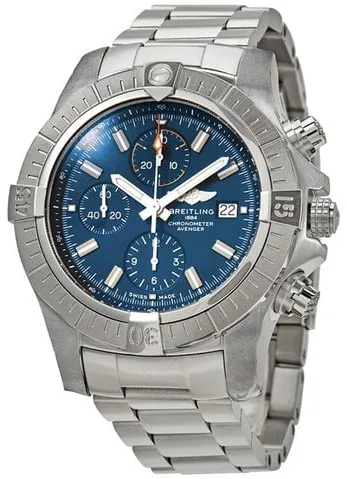 Breitling Avenger A13317101C1A1 45mm Stainless steel Blue