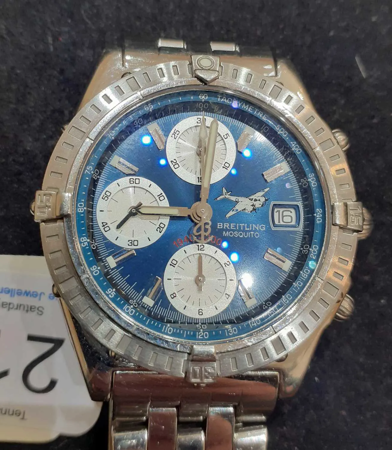 Breitling Chronomat A13352 40mm Stainless steel Blue 8