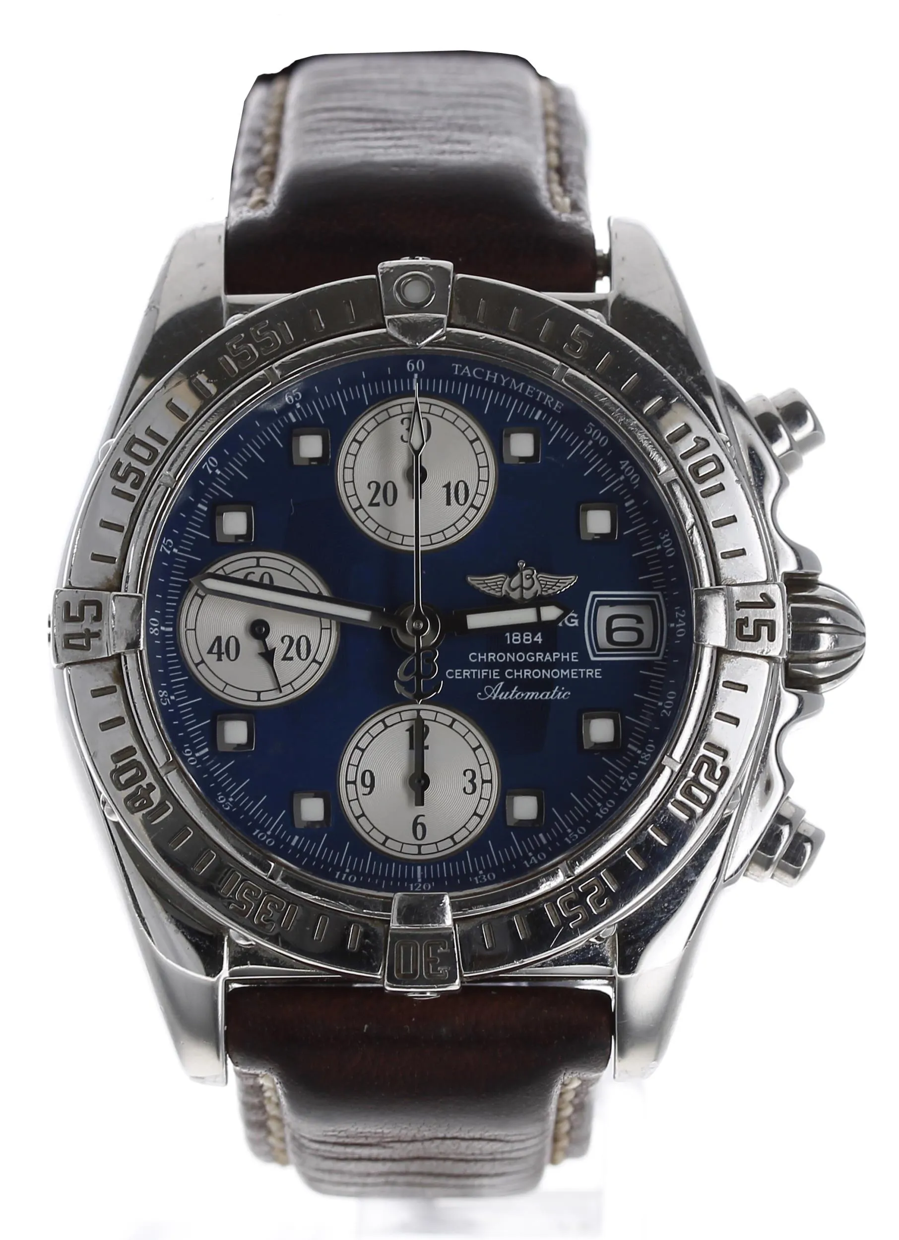 Breitling Cockpit A13358 41mm Stainless steel Blue