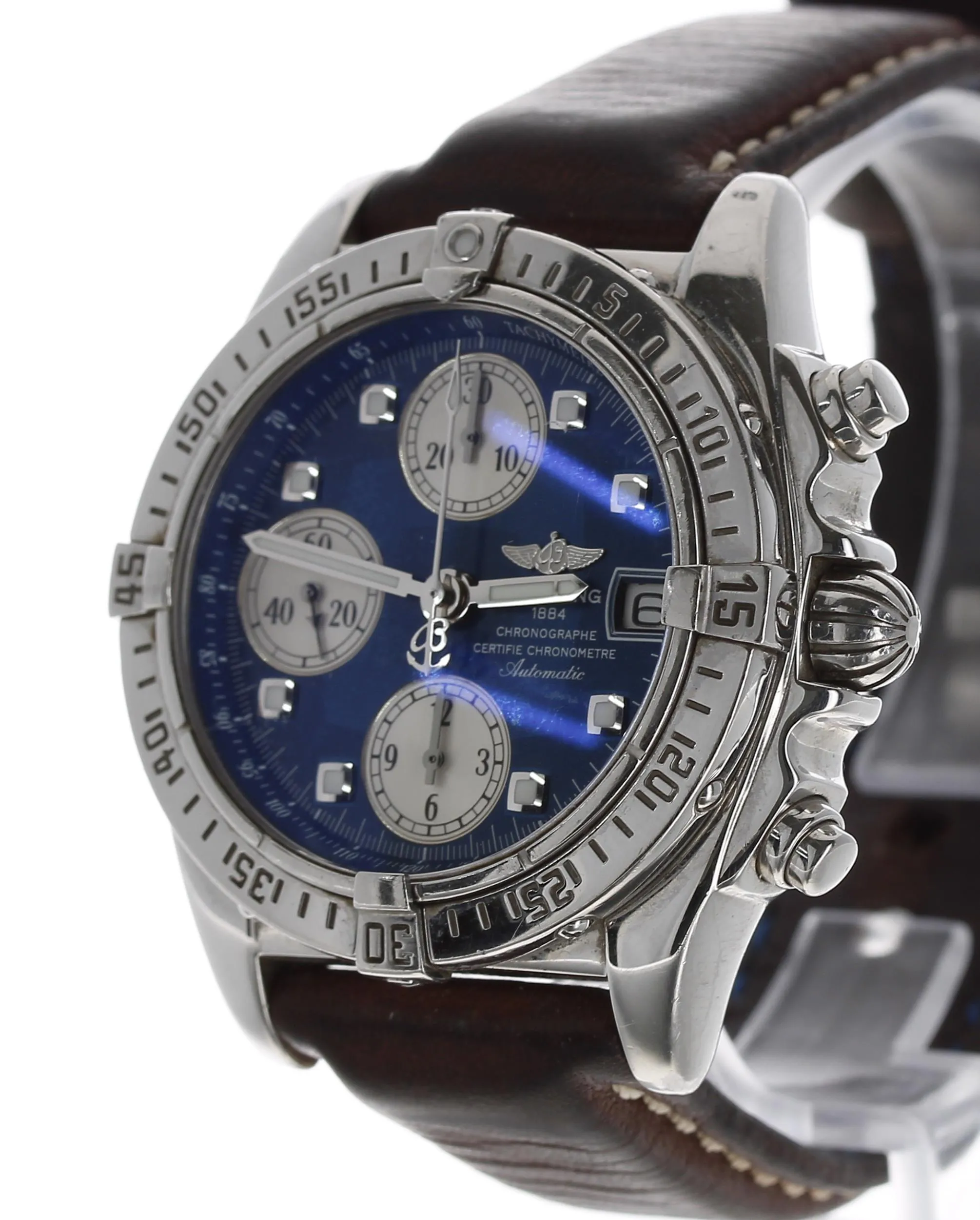 Breitling Cockpit A13358 41mm Stainless steel Blue 1