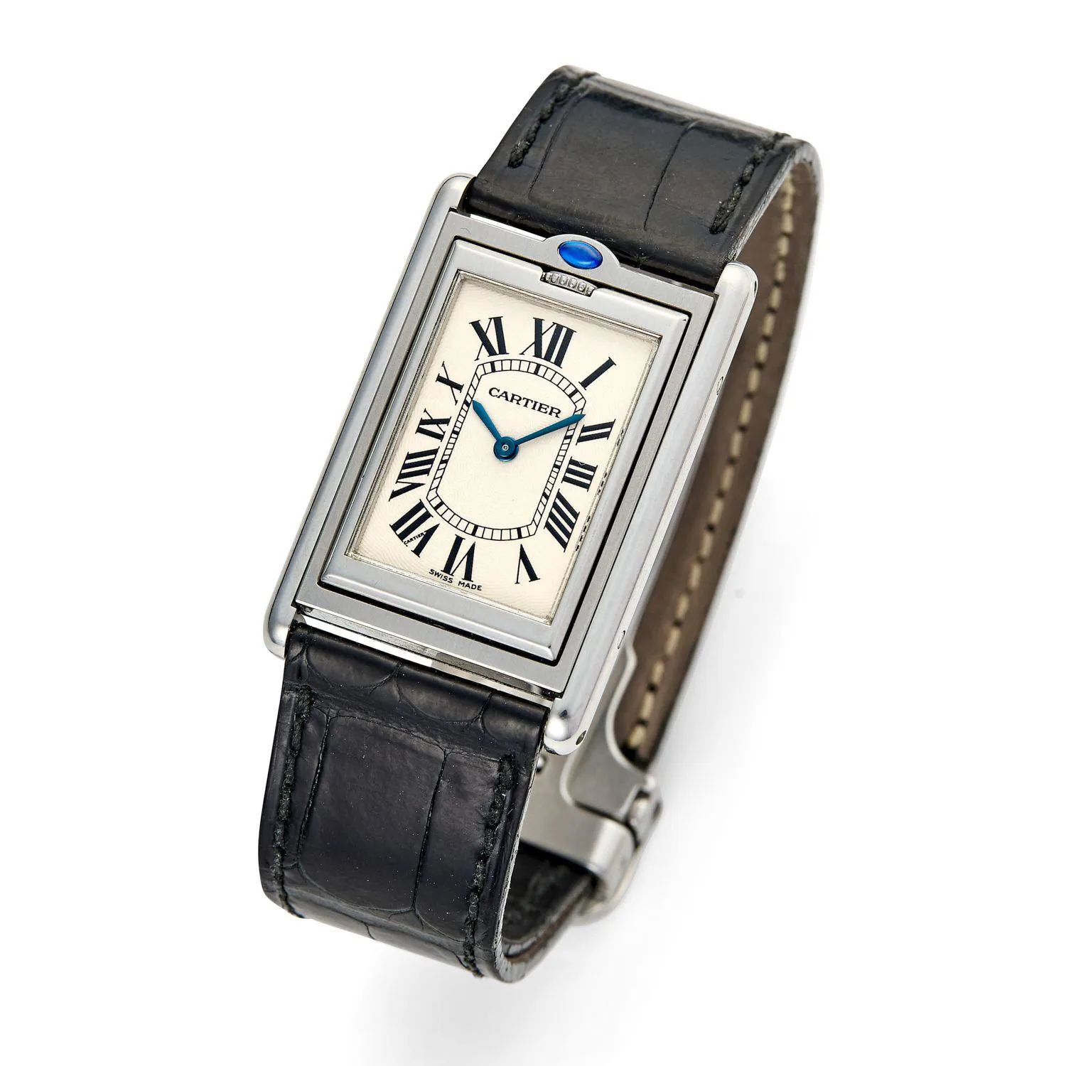 Cartier Tank 2390 38mm Stainless steel Silver