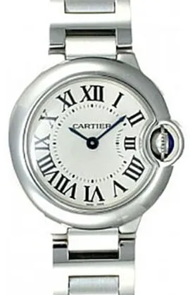 Cartier Ballon Bleu de Cartier W69010Z4 28mm Stainless steel Silver