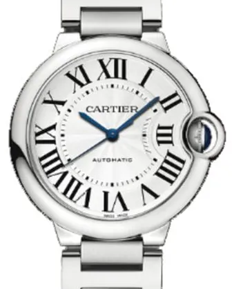 Cartier Ballon Bleu 36mm Stainless steel Silver