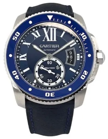 Cartier Calibre de Cartier WSCA0010 42mm Stainless steel Blue