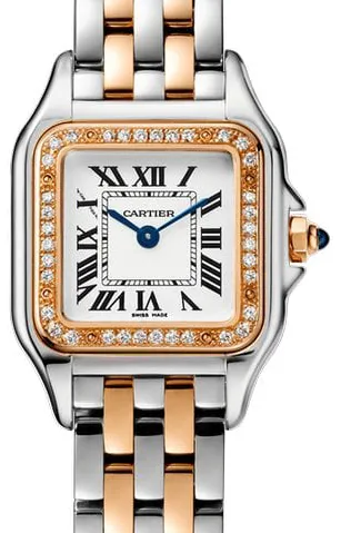 Cartier Panthère W3PN0006 22mm Yellow gold and Stainless steel Silver