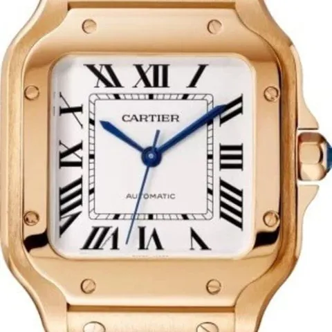 Cartier Santos WGSA0031 Rose gold Silver