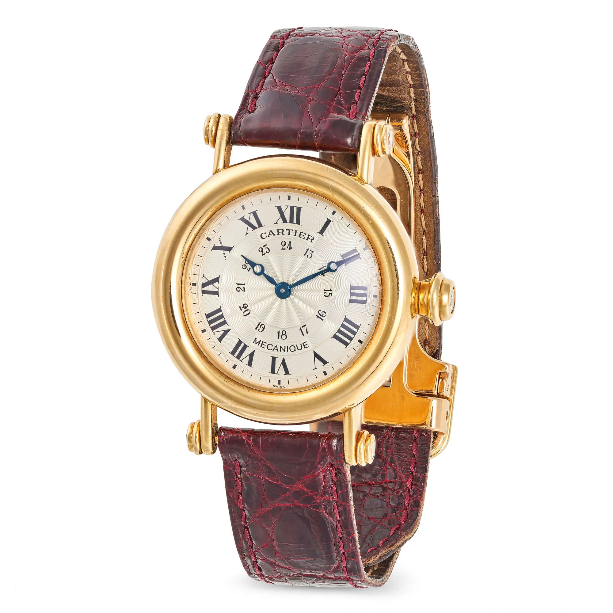 Cartier Diabolo 32mm Yellow gold Silver