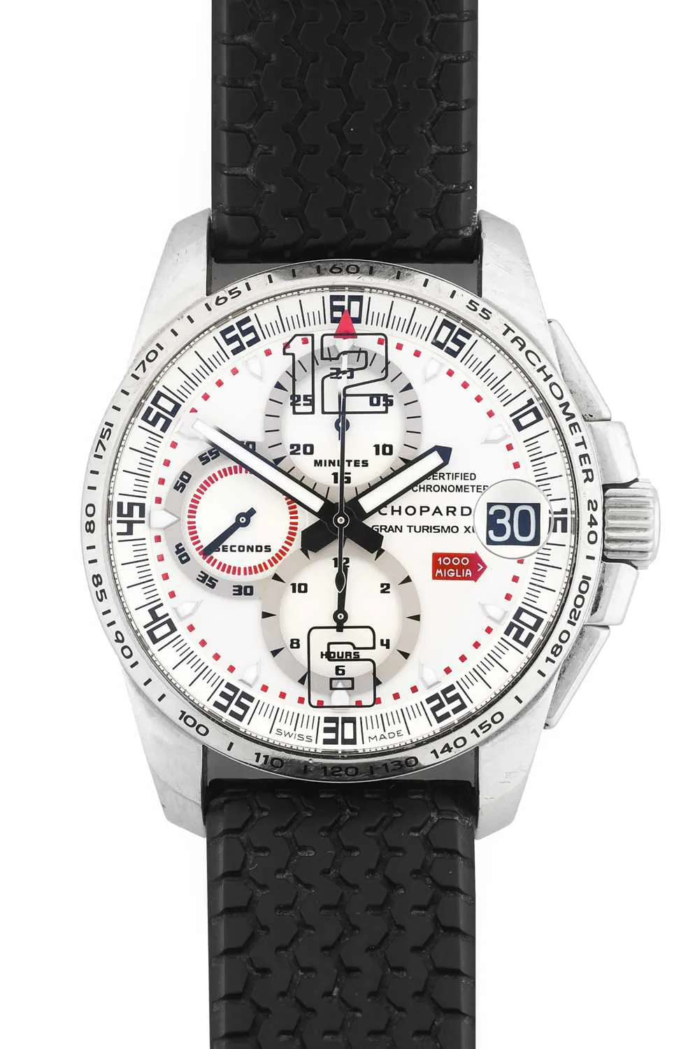 Chopard Mille Miglia 8489 44mm Stainless steel Silver