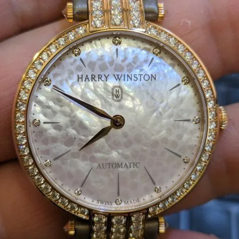 Harry Winston Premier PRNAHM36RR001 36mm Rose gold Mother-of-pearl