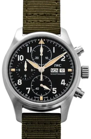 IWC Pilot IW387901 41mm Stainless steel Black