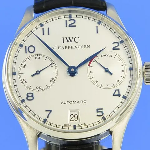 IWC Portugieser 500114 42.5mm Stainless steel Silver