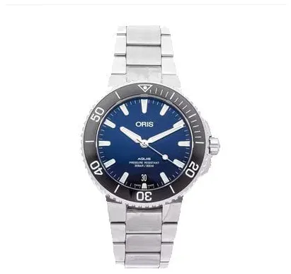 Oris Aquis 01 733 7732 4135-07 8 21 05PEB 39.5mm Stainless steel Blue