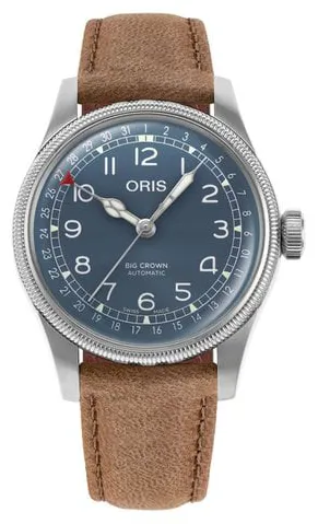 Oris Big Crown Pointer Date 01 754 7741 4065-07 5 20 63 40mm Stainless steel Blue