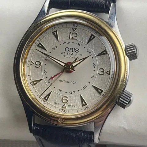 Oris 418.7451.63 35mm Yellow gold and Stainless steel White