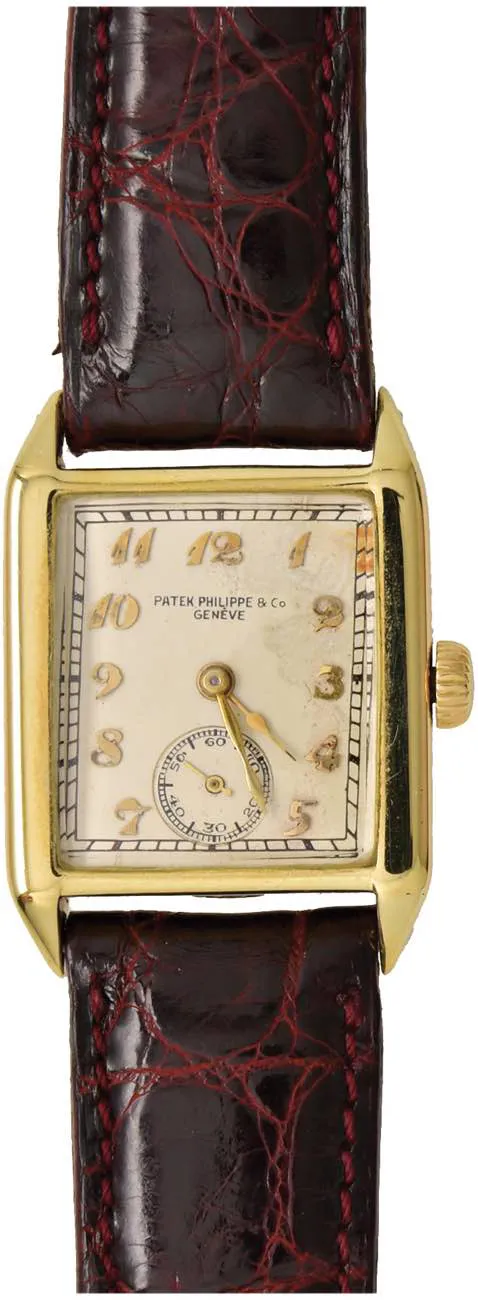 Patek Philippe Les Grecques 3775 25mm Yellow gold Ivory