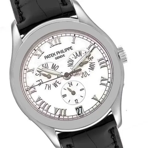 Patek Philippe Annual Calendar 5035G 37mm White gold Black