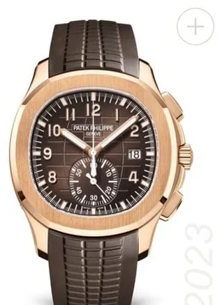 Patek Philippe Aquanaut 5968R-001 40.5mm Rose gold Brown