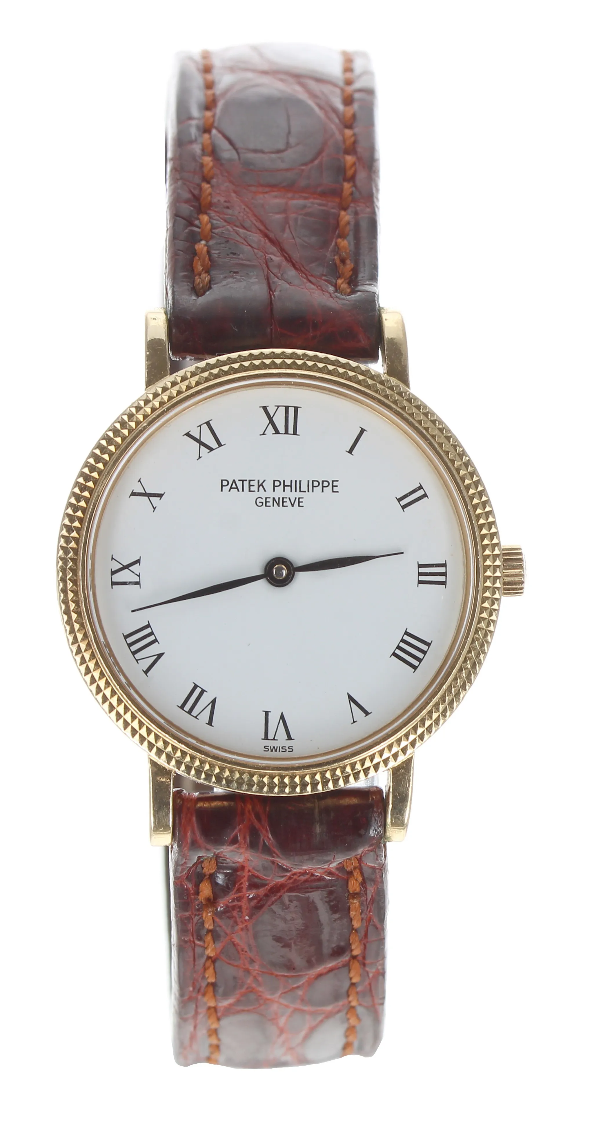 Patek Philippe Calatrava 4819 25mm Yellow gold White