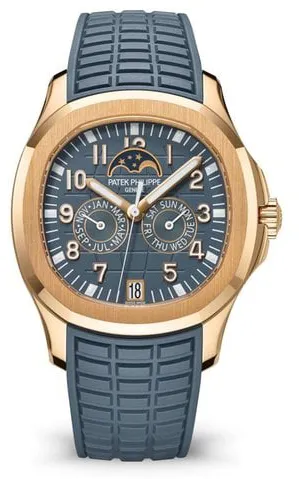 Patek Philippe Aquanaut 5261R-001 40mm Rose gold Blue