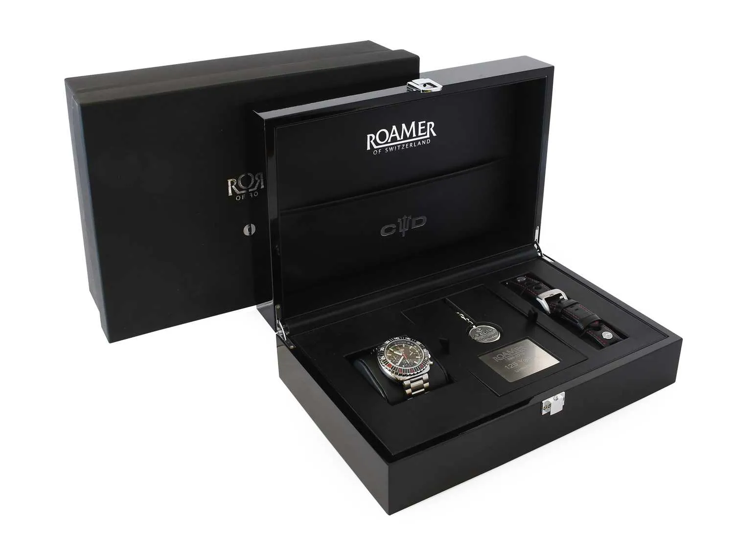 Roamer 1970 44mm Stainless steel Black 1