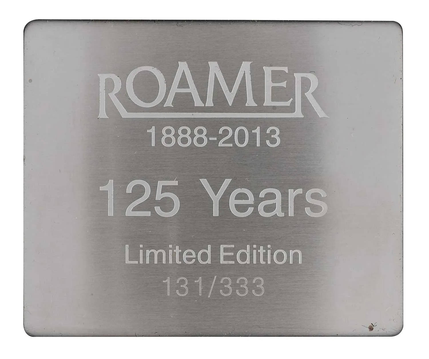 Roamer 1970 44mm Stainless steel Black 2