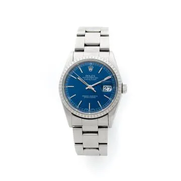 Rolex Datejust 36 16220 36mm Stainless steel Blue