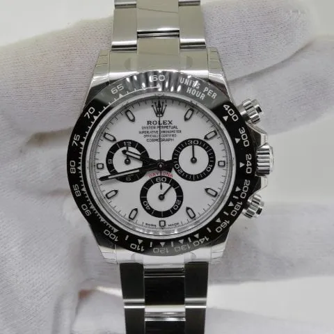 Rolex Daytona 116500LN 40mm Stainless steel White