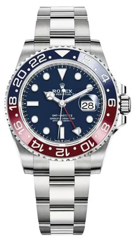 Rolex GMT-Master II 126719BLRO 40mm White gold Blue