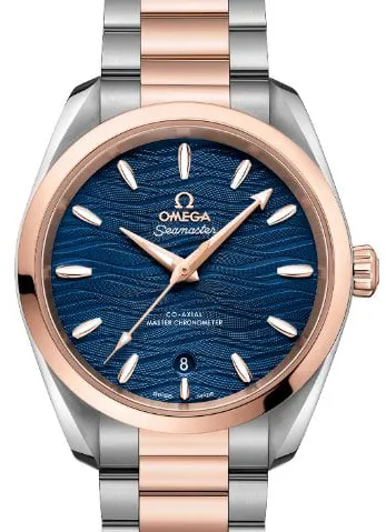 Omega Aqua Terra 220.20.38.20.03.001 38mm Gold/steel Blue