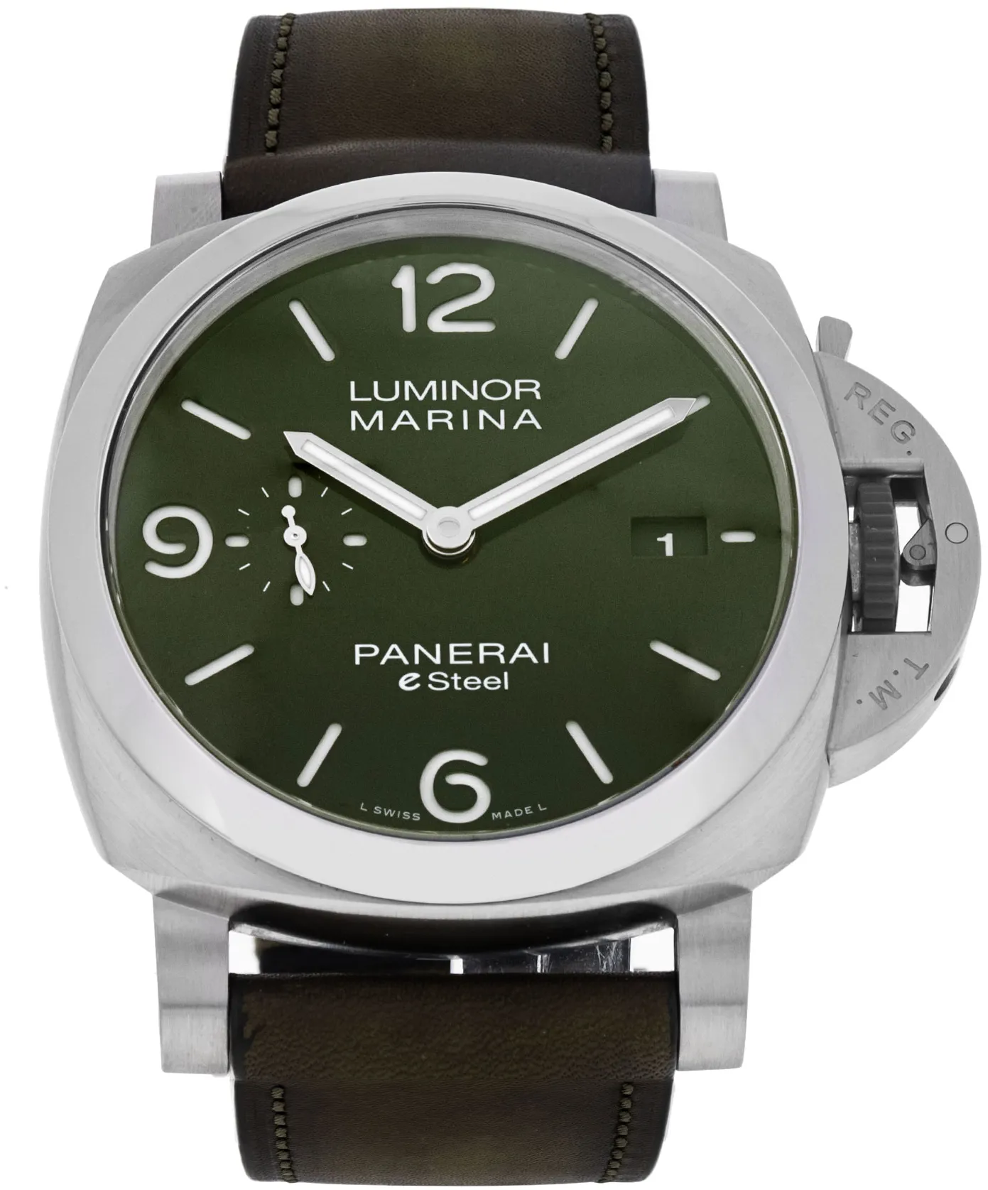 Panerai Luminor 1950 PAM01356 44mm Stainless steel Green