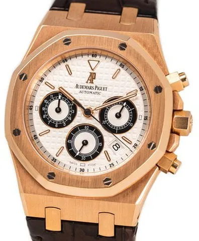 Audemars Piguet Royal Oak 26022OR.OO.D088CR.01 39mm Rose gold White