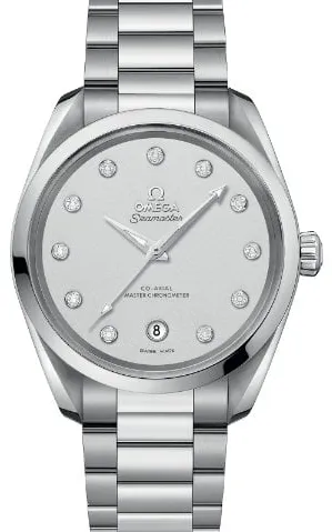 Omega Aqua Terra 220.10.38.20.52.001 38mm Steel Silver