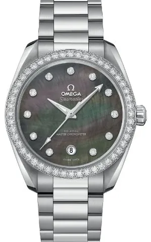 Omega Aqua Terra 220.15.38.20.57.001 38mm Steel Mother-of-pearl