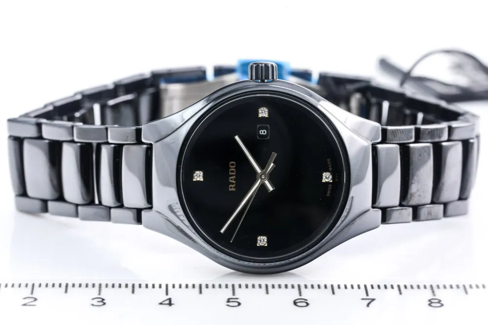 Rado True R27059712 30mm Titanium Black 2