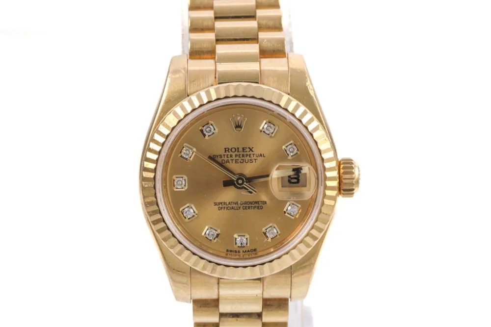 Rolex Datejust 179178G 26mm Yellow gold Champagne 5