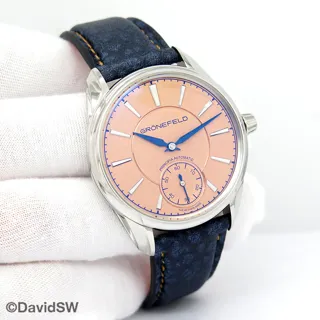 Grönefeld 1941 Principia PRINC-SS-SA Stainless steel Salmon