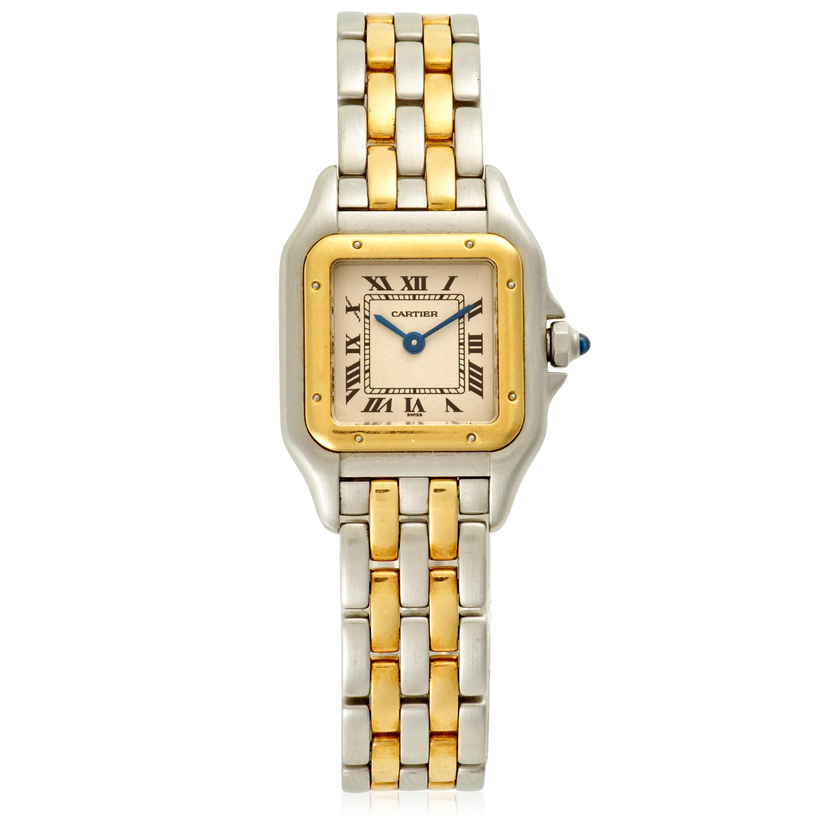 Cartier Panthère 1120 22mm Yellow gold and Stainless steel Champagne