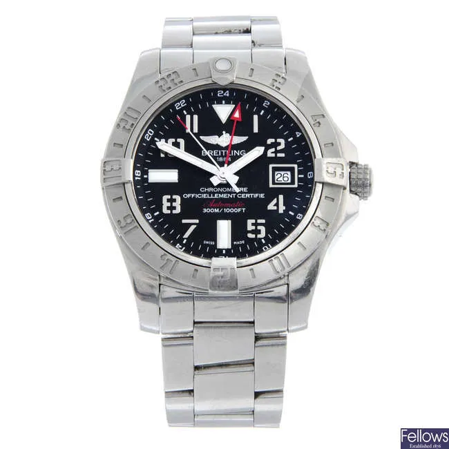 Breitling Avenger A32390 43mm Stainless steel Black