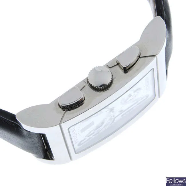 Bulgari Rettangolo RTC 49 S 29mm Stainless steel White 2