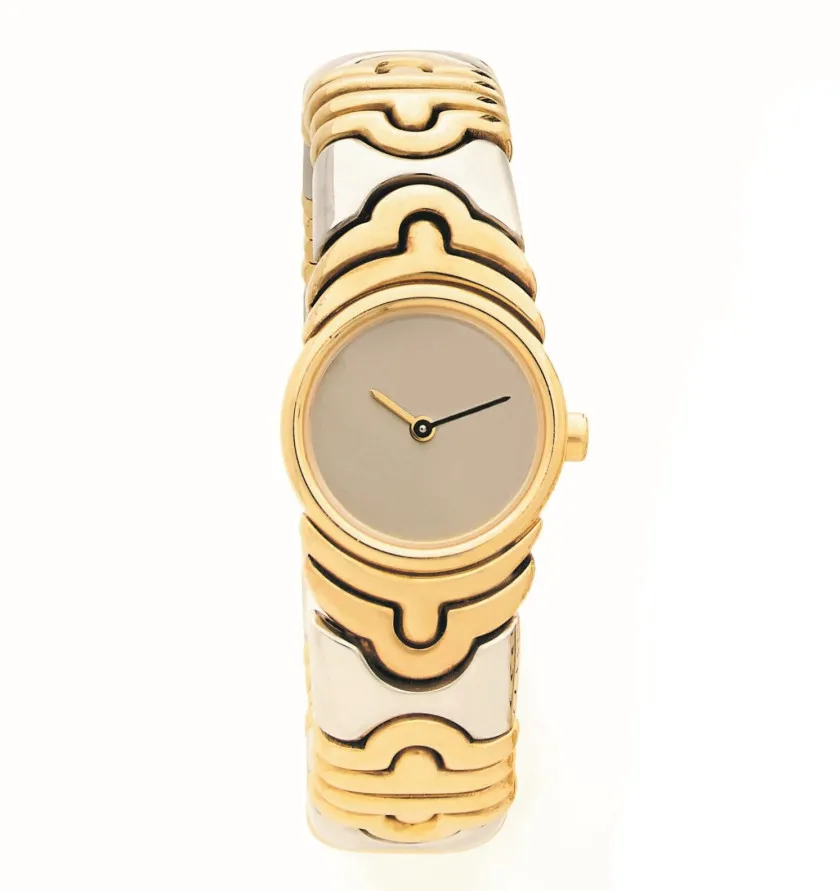 Bulgari Parentesi BJ01 19mm Yellow gold Silver