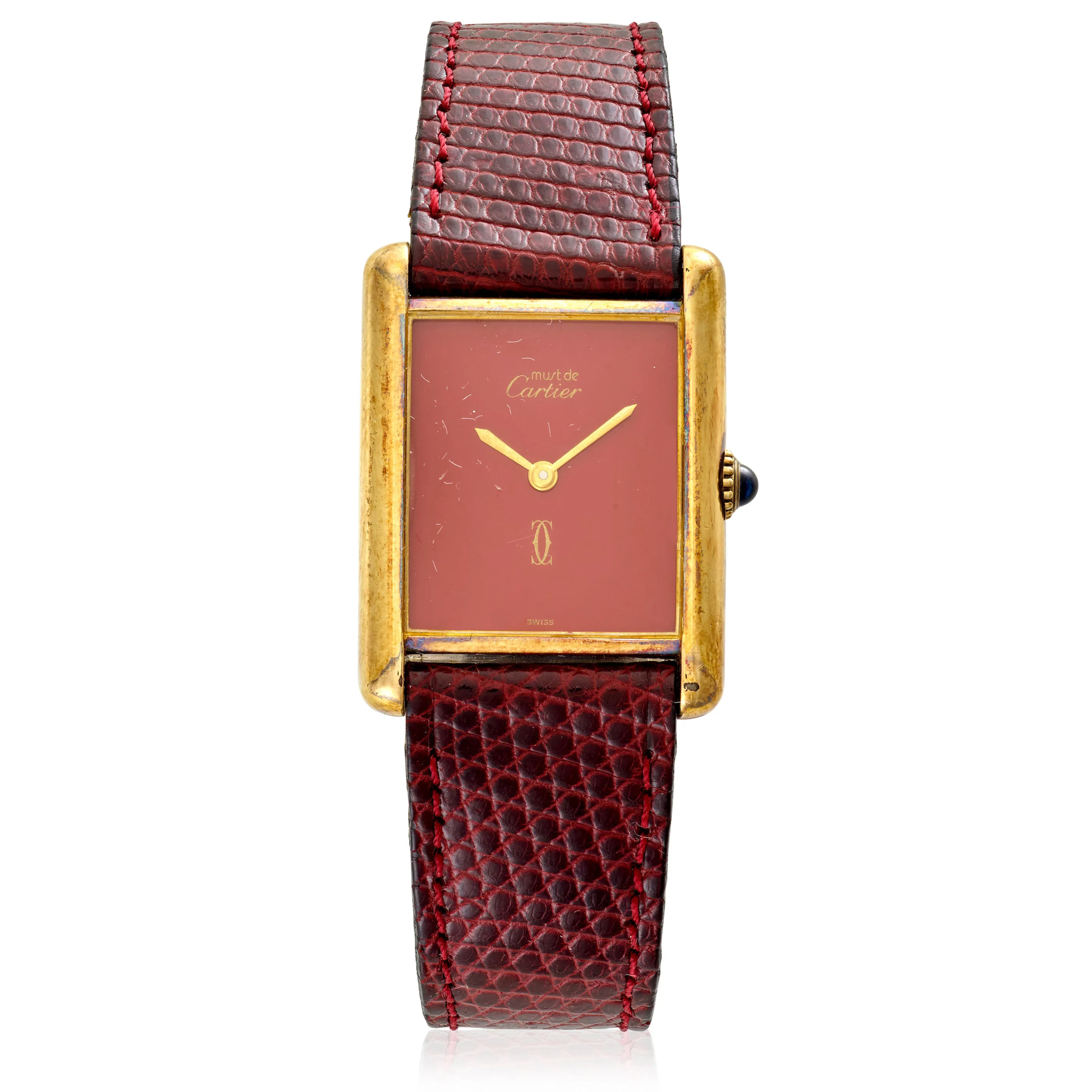 Cartier Must de Cartier 23mm Gold-plated Red