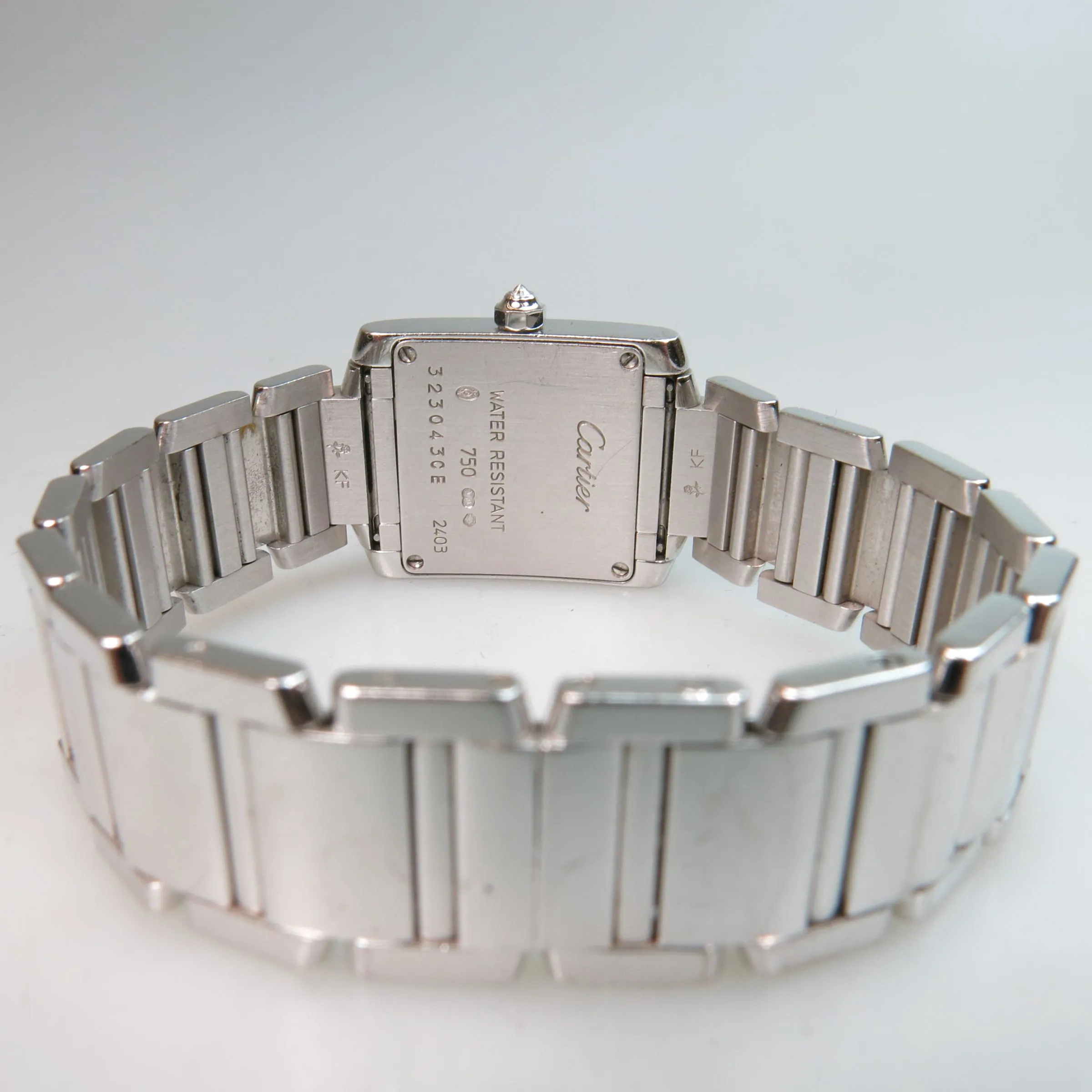 Cartier Tank 2504 20mm Diamond White