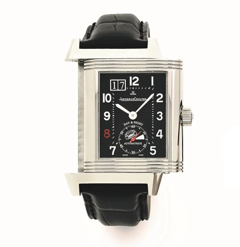 Jaeger-LeCoultre Reverso 240.8.72 46mm Stainless steel Black